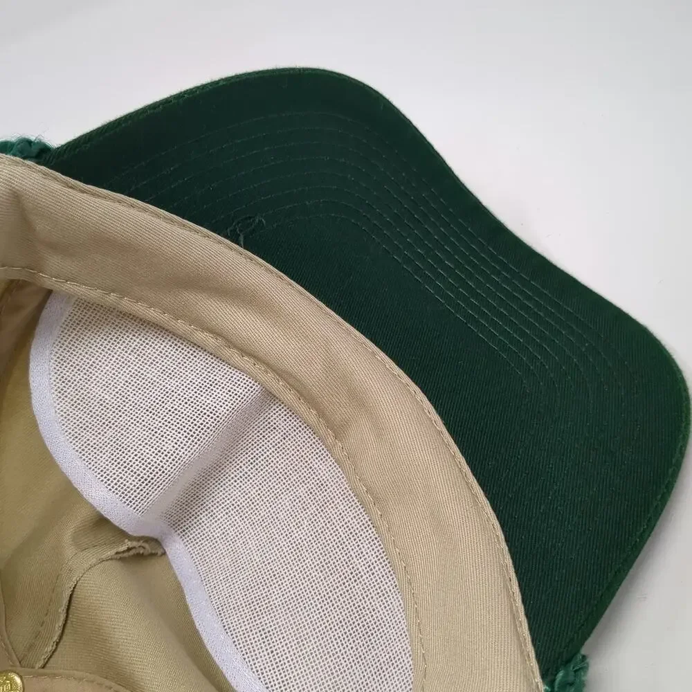 Otto 5 Panel Beige Green One Size Timberwolf Wood Processing Equipment Hat